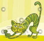 Green Cat Stretching.jpg