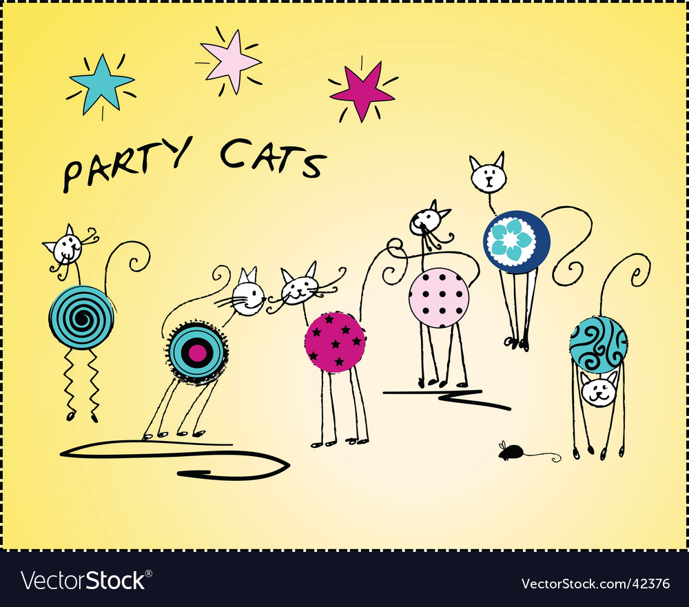 party-cats-vector-42376.jpg