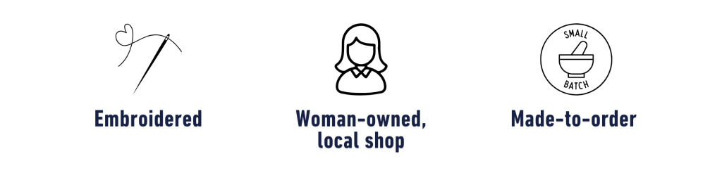 Woman owned, local shop